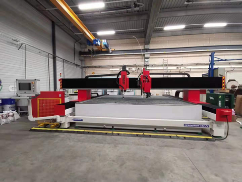 Połączone maszyny do cięcia wodnego/plazmy