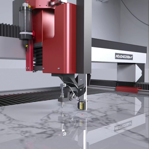 Granitowy marmurowy blat marmuru Waterjet 