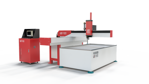 3 Oś 1000*2000 mm mały noża do odrzutowca wodnego