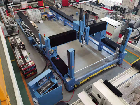 Dostosowywany duży bramkowy maszyna do cięcia WaterJet Factory Factory Cena