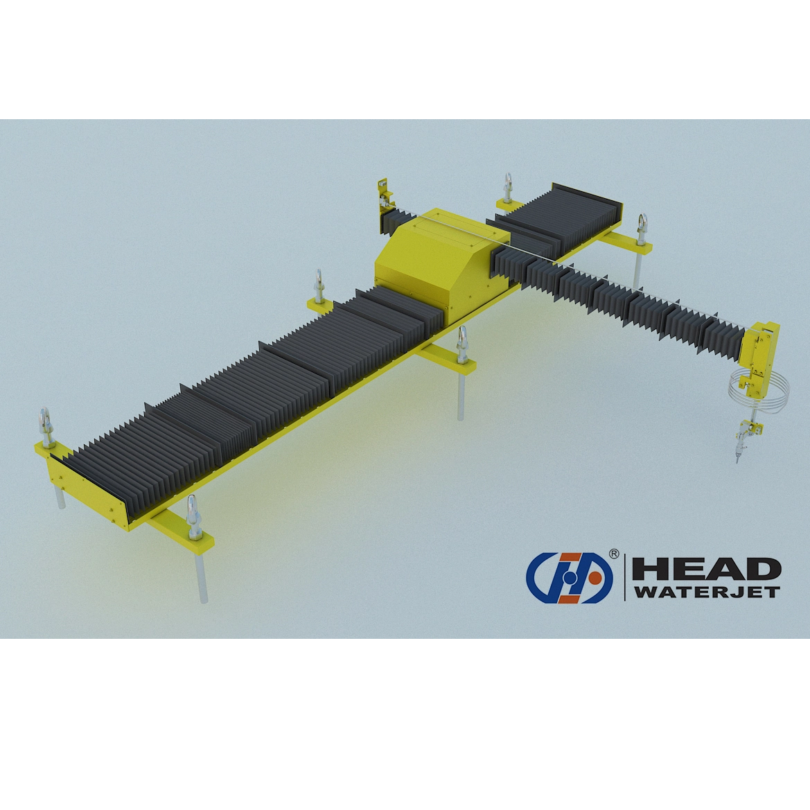 Przenośna maszyna do cięcia wodoodpornego 